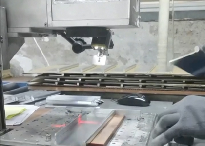 Laser marking barcode scanning solution